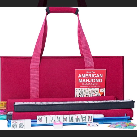 New Mahjong Set with Carrying Case